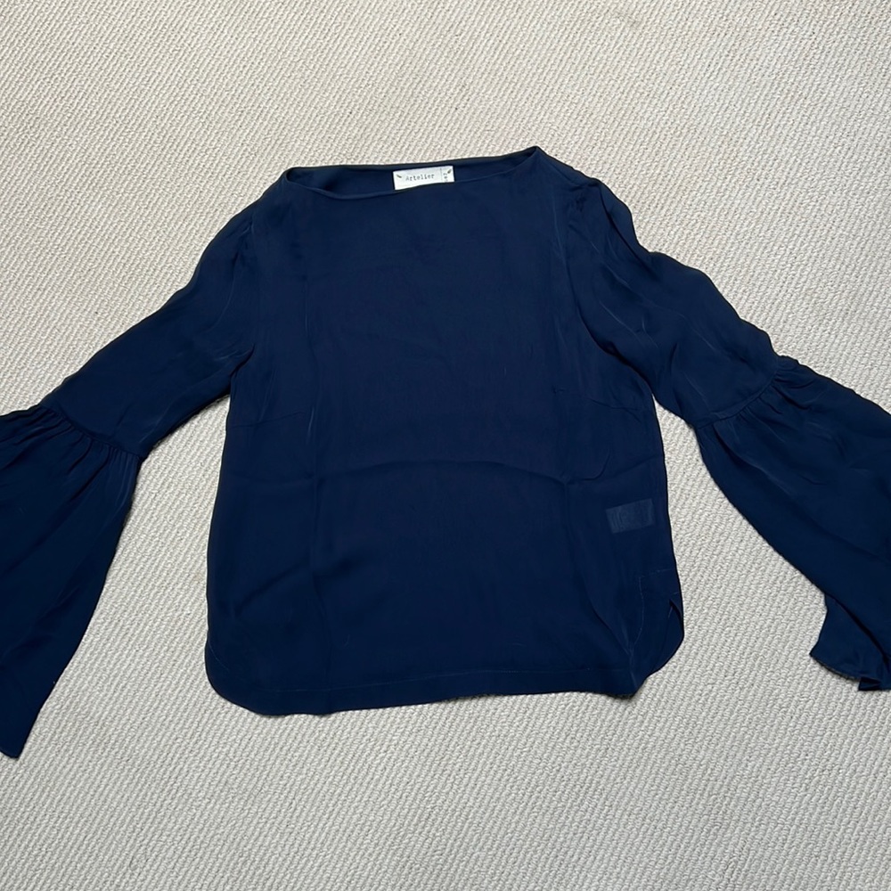 Nicole Miller silk top